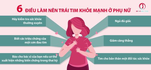 6 điều l&agrave;m n&ecirc;n tr&aacute;i tim khỏe mạnh ở phụ nữ.jpg